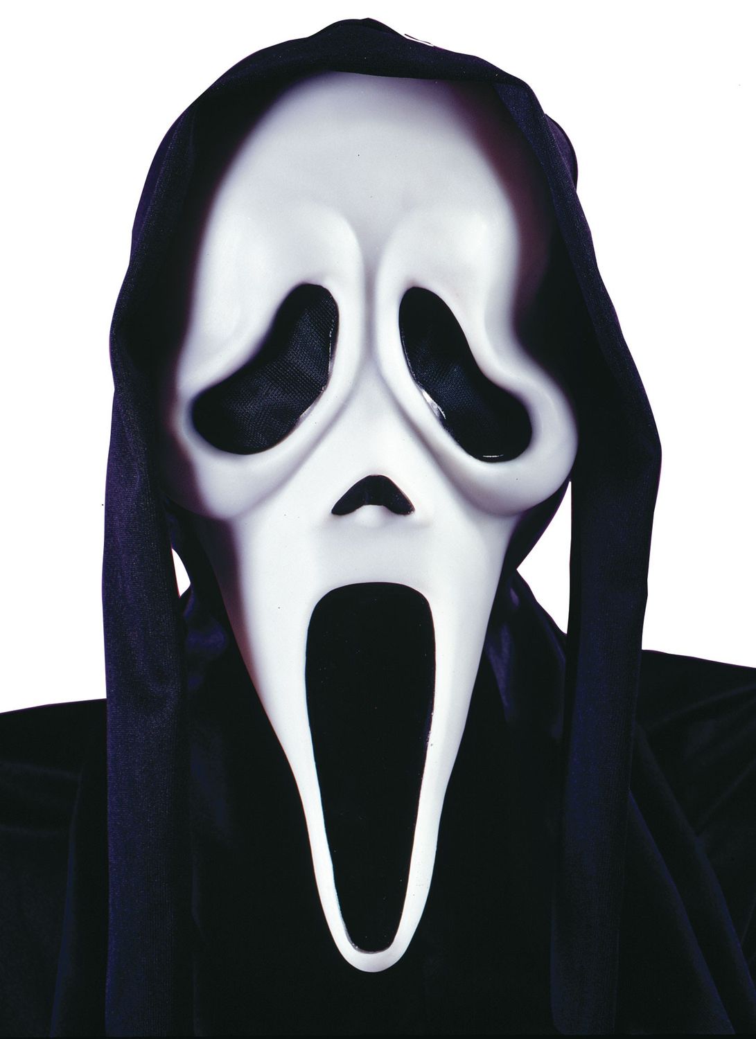 Ghost Face Mask w/Shroud