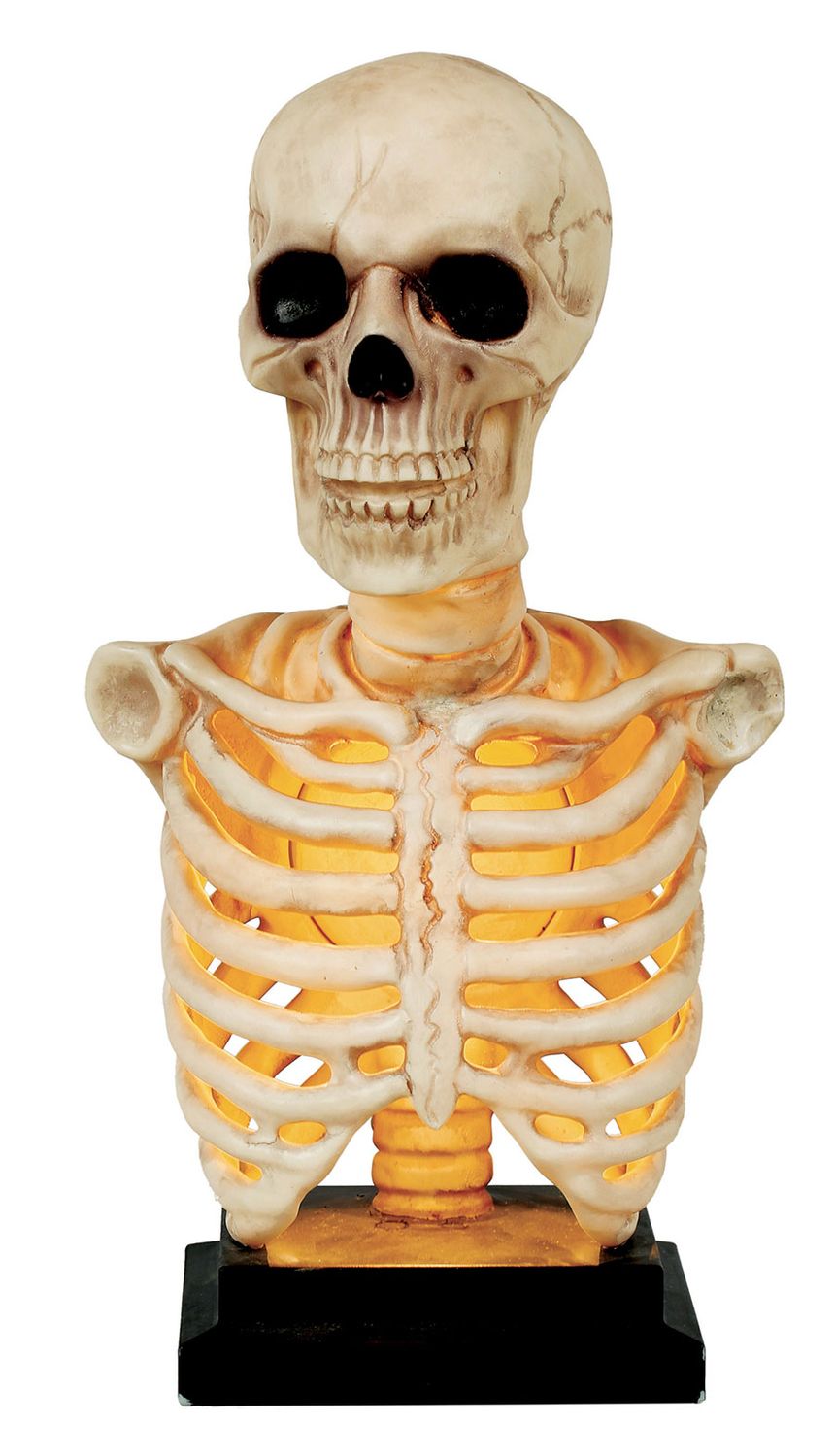 Skeleton Bust Lights &amp; Sound 16&quot;
