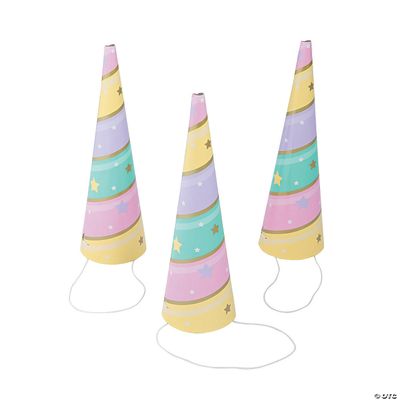 Unicorn Party Hats - 8ct