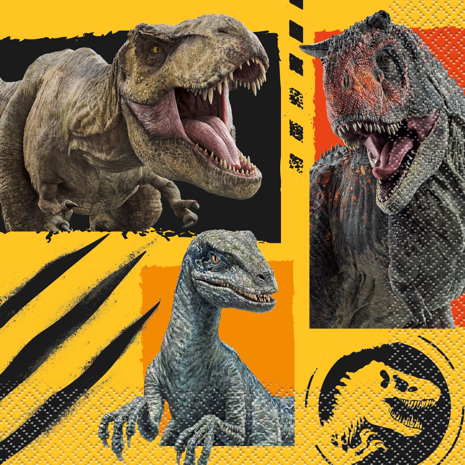 Jurassic World 3 Luncheon Napkins - 16ct