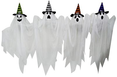 28&quot; Hanging Ghost with Hat