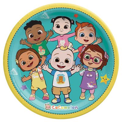 Cocomelon 9&quot; Dessert Plate - 8ct