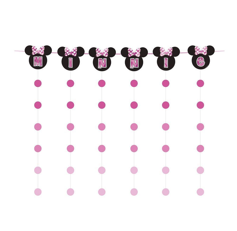 Minnie Mouse Forever Banner String Decoration Kit