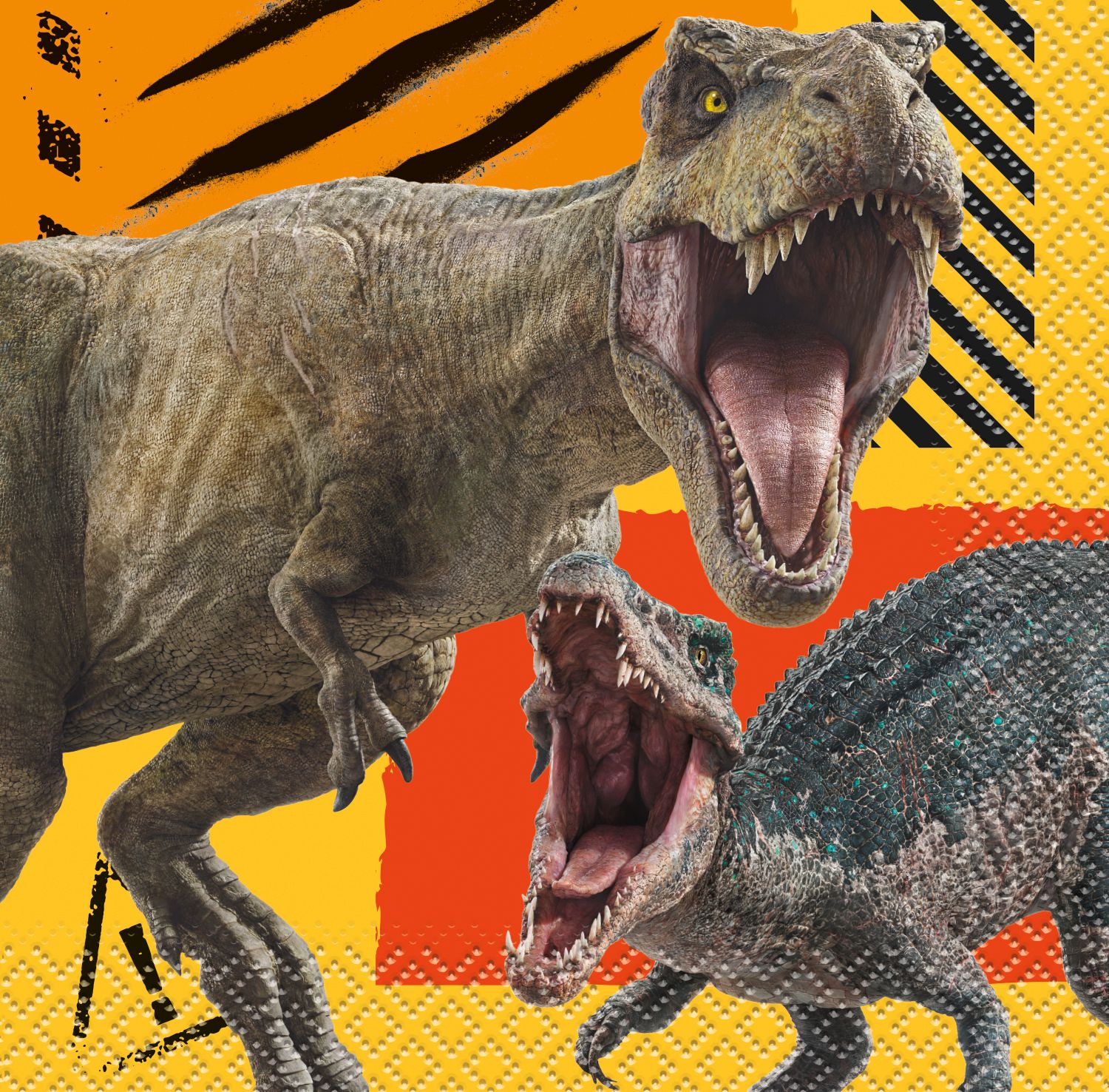 Jurassic World 3 Beverage Napkin - 16ct