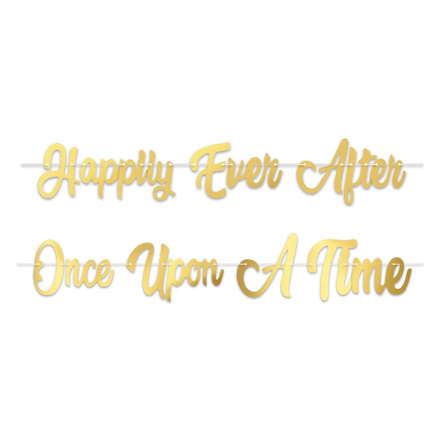 Fairytale Foil Banner
