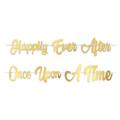Fairytale Foil Banner