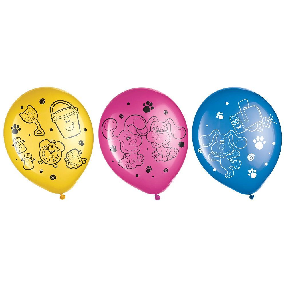 Blues Clues 12&quot; Latex Balloons - 6ct