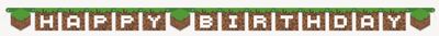 Minecraft Letter Banner