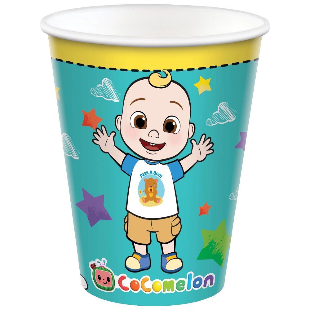 Cocomelon 9 oz Cups - 8ct