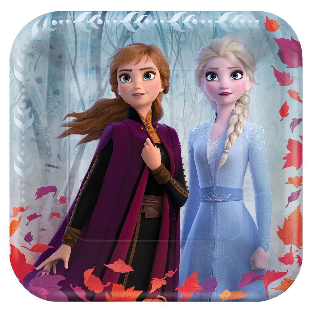 Frozen 2 9&quot; Dessert Plate - 8ct