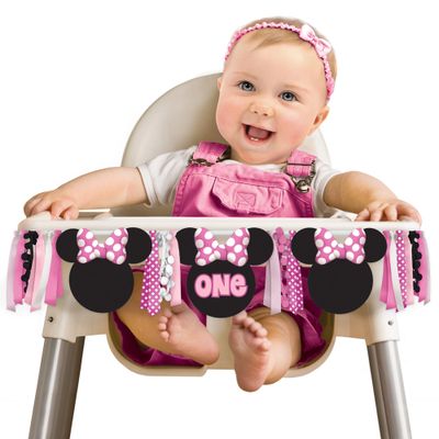 Minnie Mouse Forever High Chair Decorating Kit