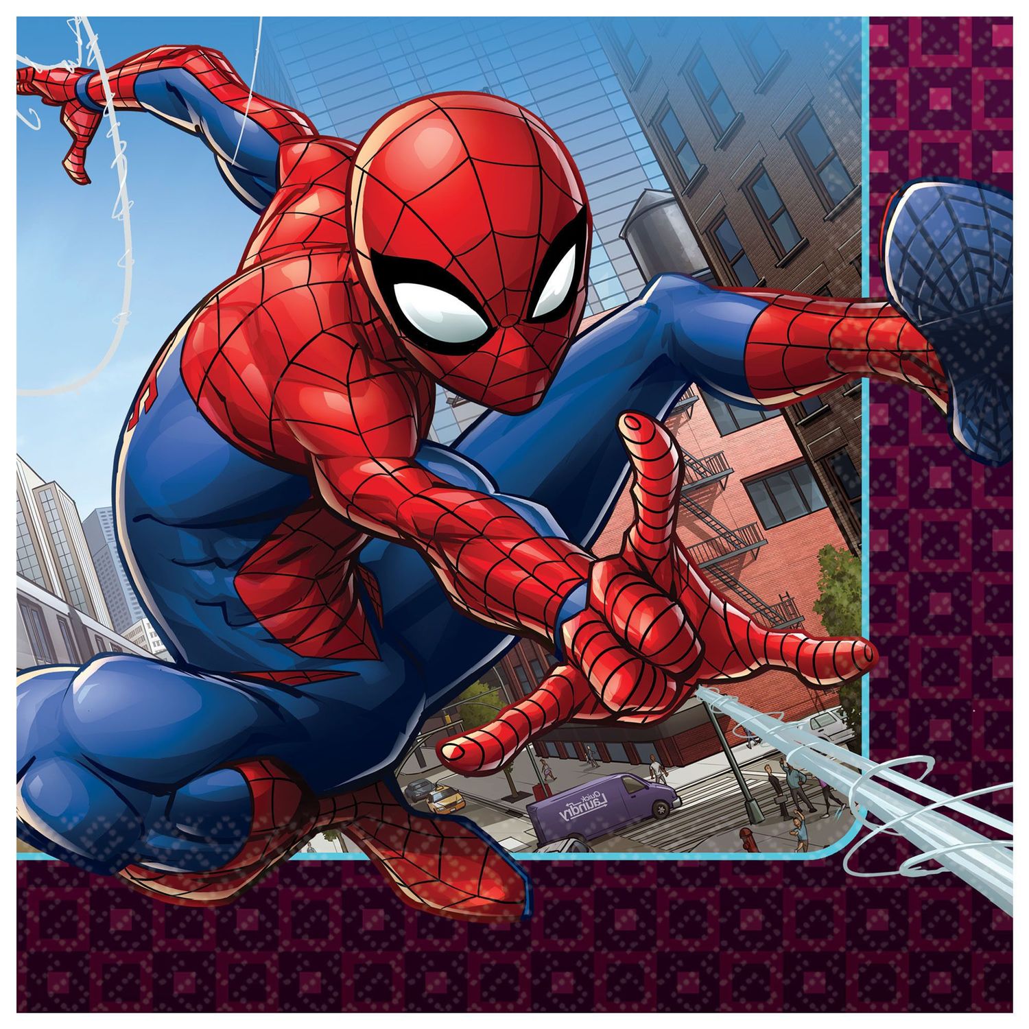 Spider-Man Webbed Wonder Luncheon N- 16ct