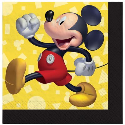 Mickey Mouse Forever Beverage Napkin - 16ct