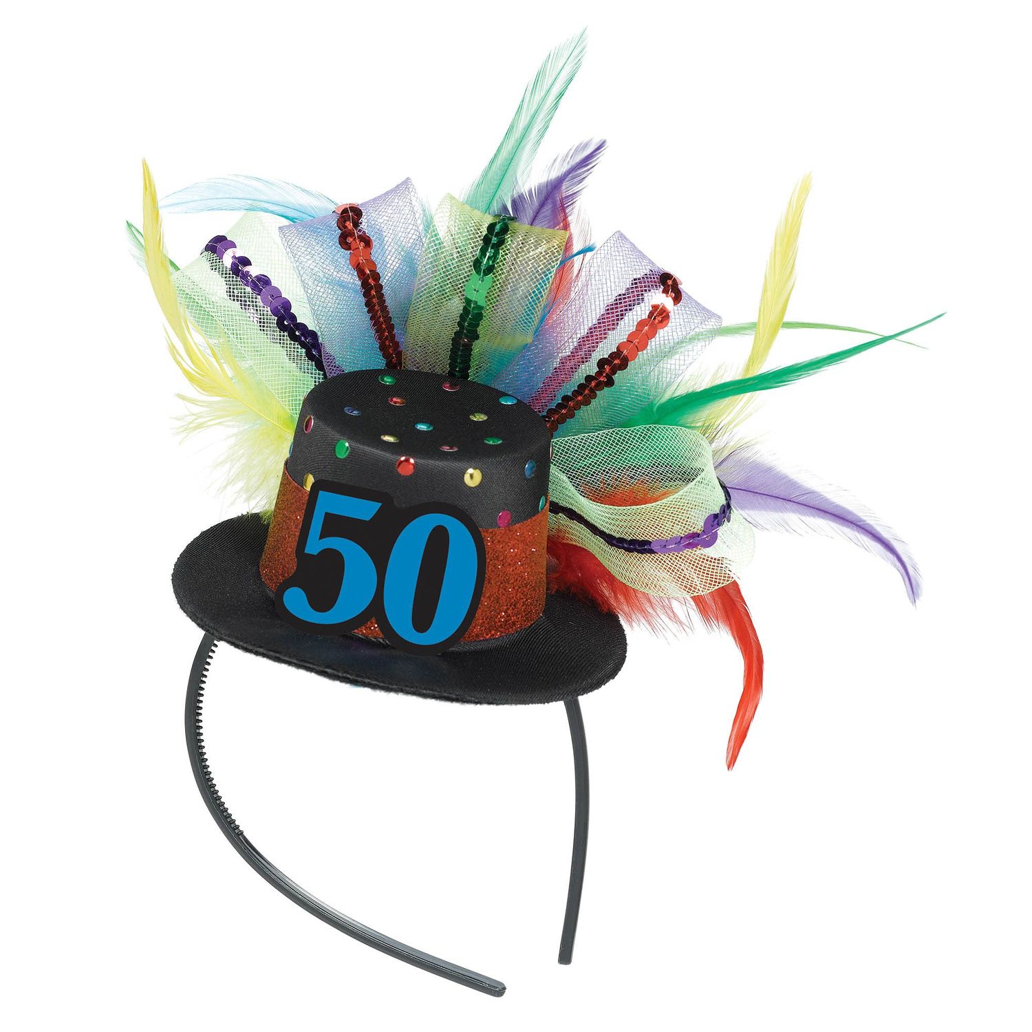 50th Birthday - Fascinator