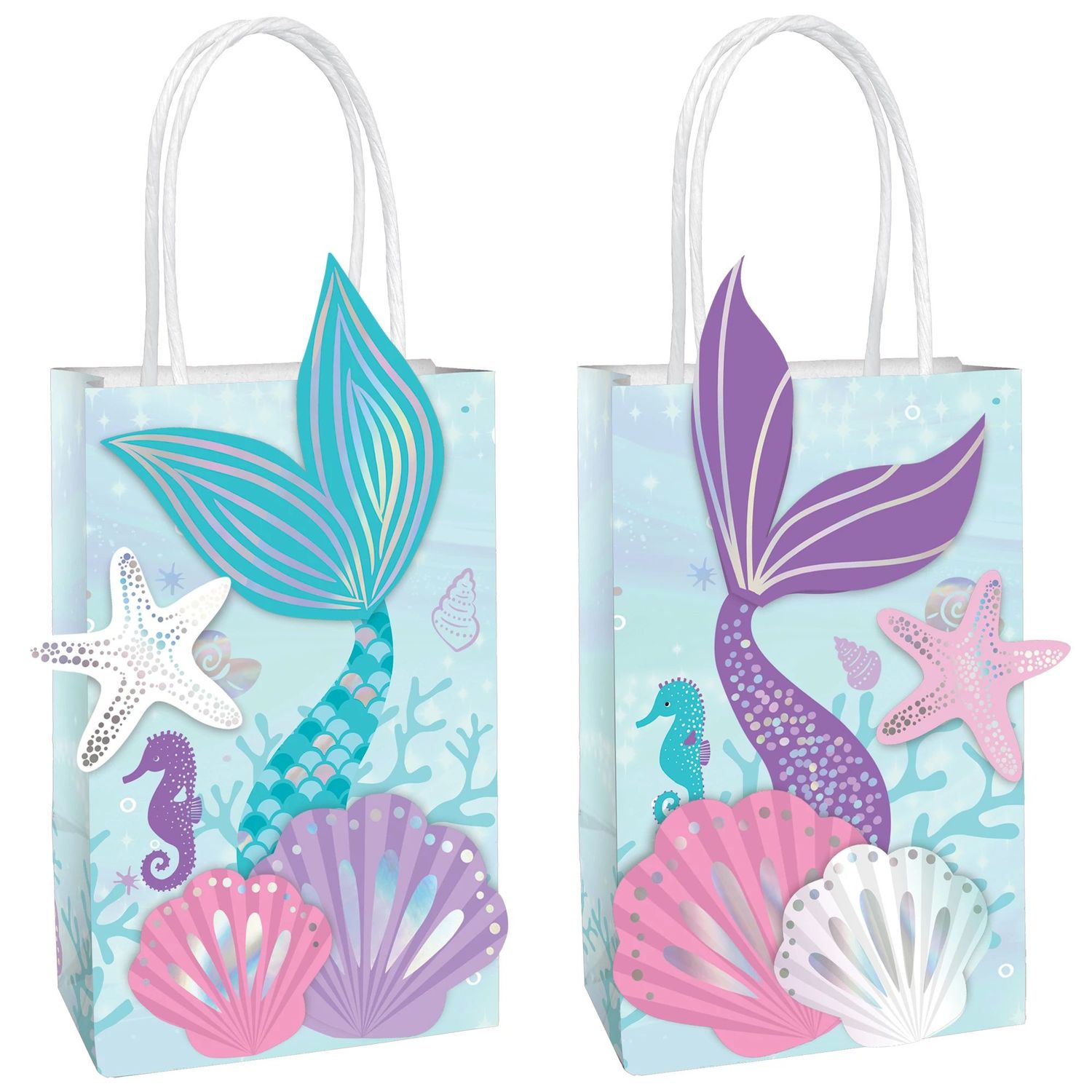 Shimmering Mermaid Create Your Own Favor Bag