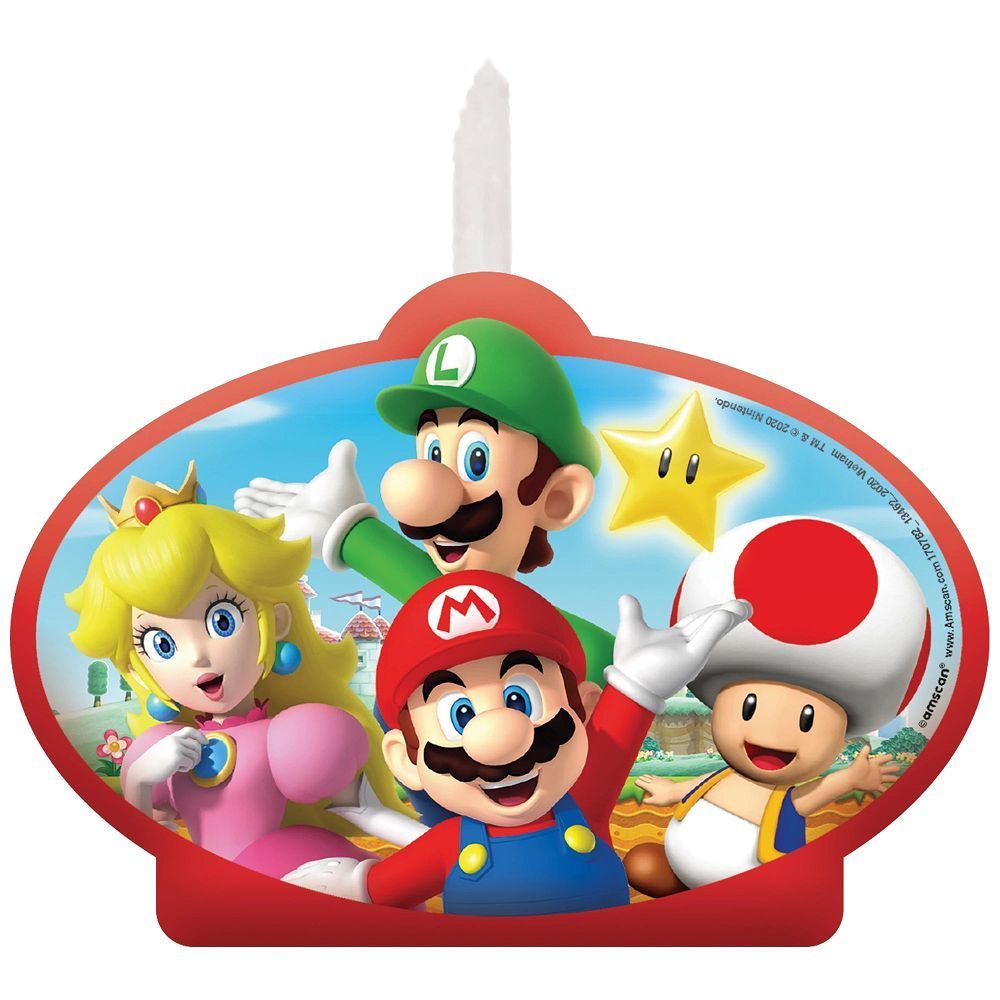 Super Mario Candle
