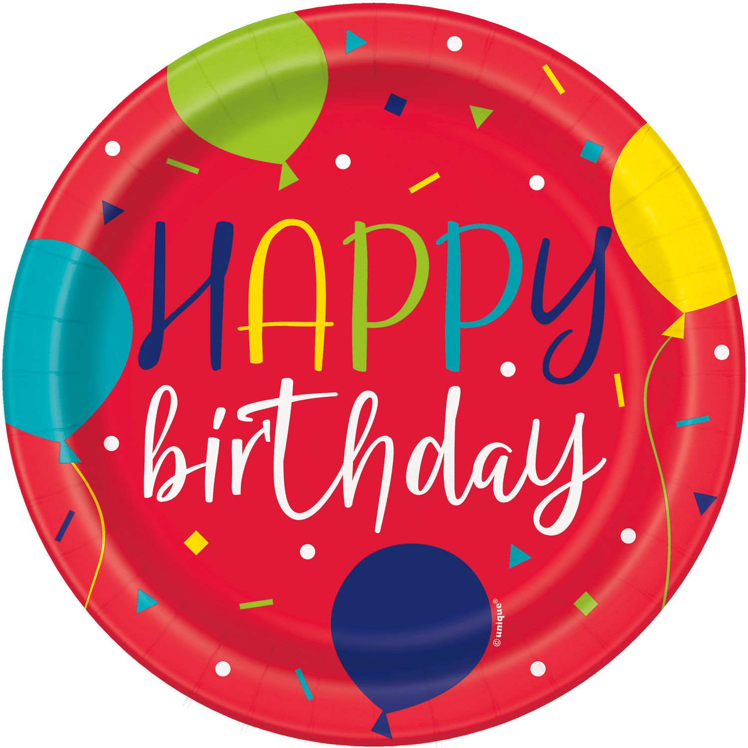 Balloon Party - 7&quot; Plates 8ct