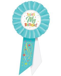 Today&#39;s My Birthday - Rosette Award