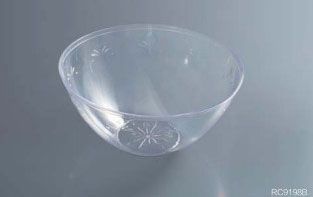 9.5&quot; Round Bowl 98oz - Clear 128G