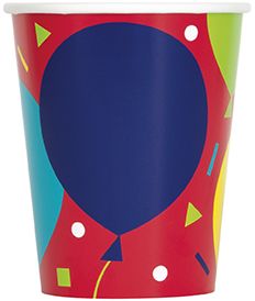 Balloon Party - 9oz Cups 8ct