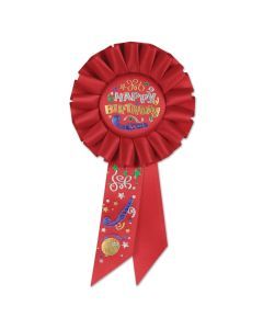 Happy Birthday - Rosette Award