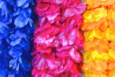 2-Tone Large Silk Lei  Assorted