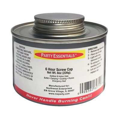 Sterno 6 Hrs Wick Methanol Gel