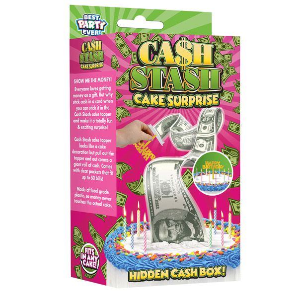 Cash Stash Cake Surprise