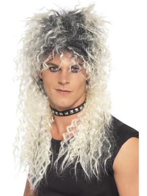 Hard Rocker Wig Two Tone Blonde