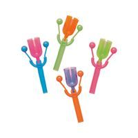 Neon Clacker Noisemakers - 4 Ct Polybag Header