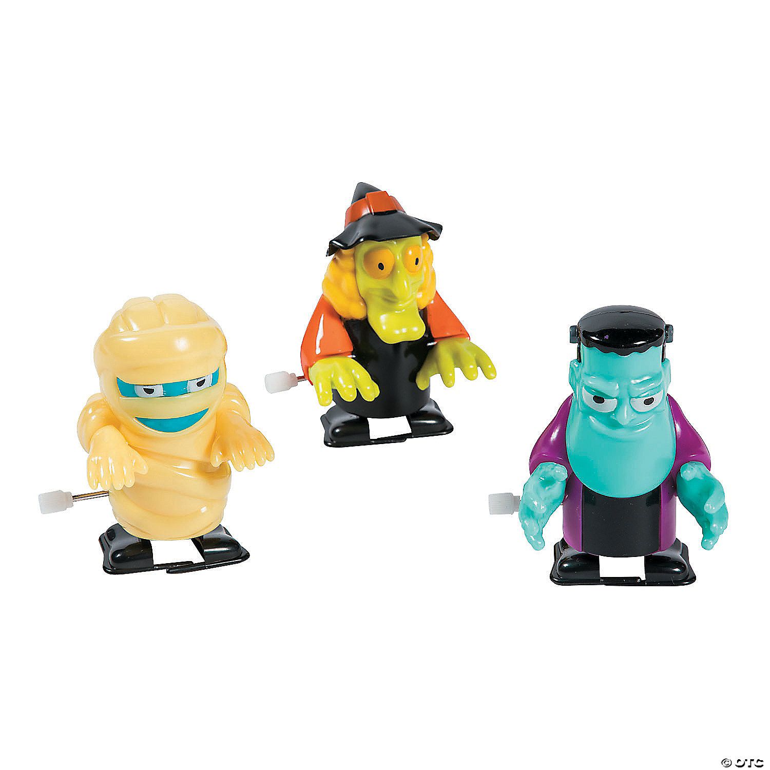 Plastic Wind Up Halloween Toys