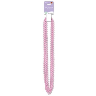 Pink Beads 6 Ct