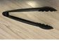 9&quot; Tong Scalloped - Black