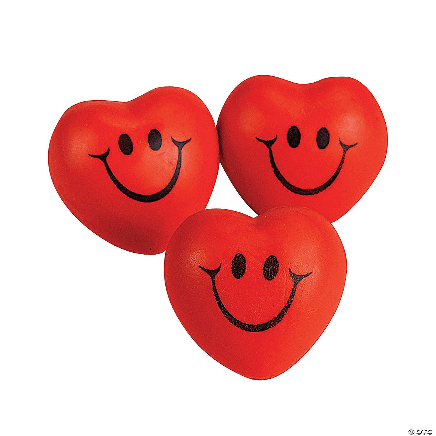 Smile Heart Shaped Foam Stress Ball