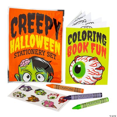 Halloween Creepy Treats Stationery Set