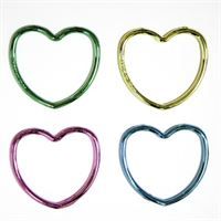 Shiny Heart Bracelets - 12 Ct Polybag Header