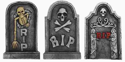 Tombstone RIP Skeleton  21.5&quot;