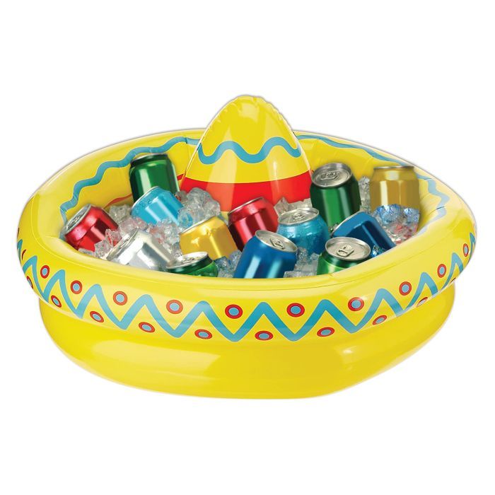 Inflatable Sombrero Cooler