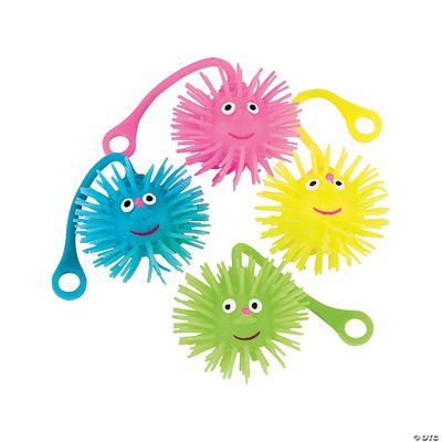 Smile Face Puffer Yo Yo Ball - Single