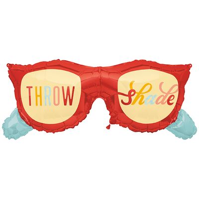 Giant Sunglasses - 36&quot; Foil Balloon - Helium Filled