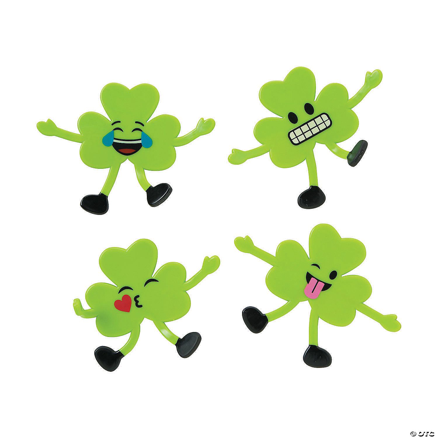 Shamrock Emoji Bendables