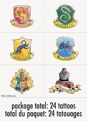 Harry Potter - Tattoos 24ct