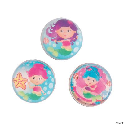 Balls Mermaid Bouncing 12 Ct - Polybag Header