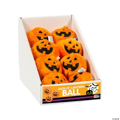 Stuffed Jack O&#39; Lantern Bouncy Ball
