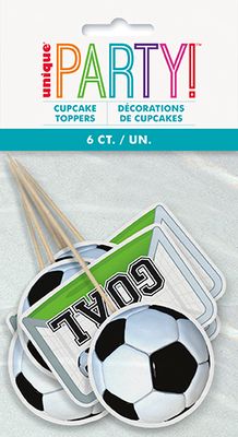 3D Soccer - Cake Toppers