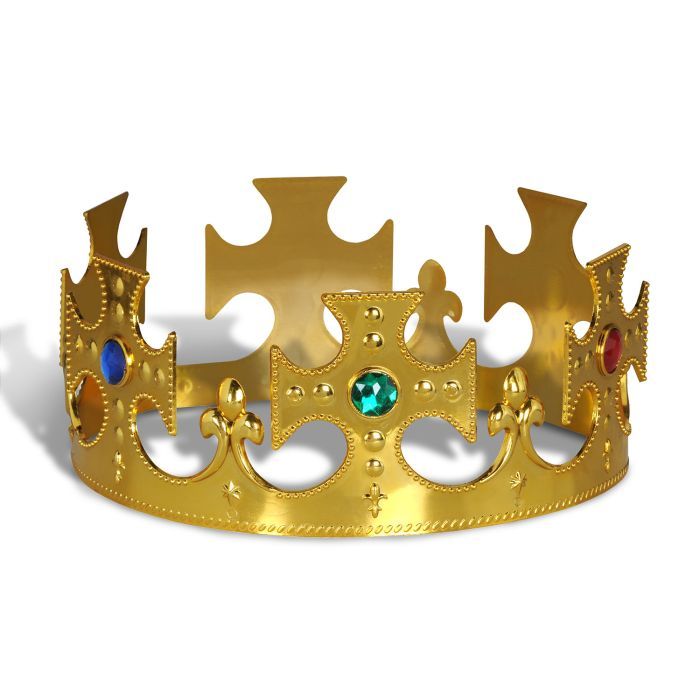 Jeweled King&#39;s Crown Gold