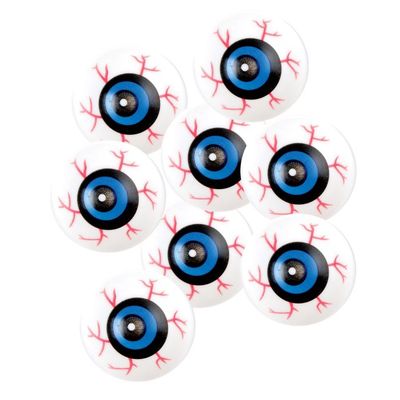 Plastic Eyeballs 1 1/4&quot;  8ct