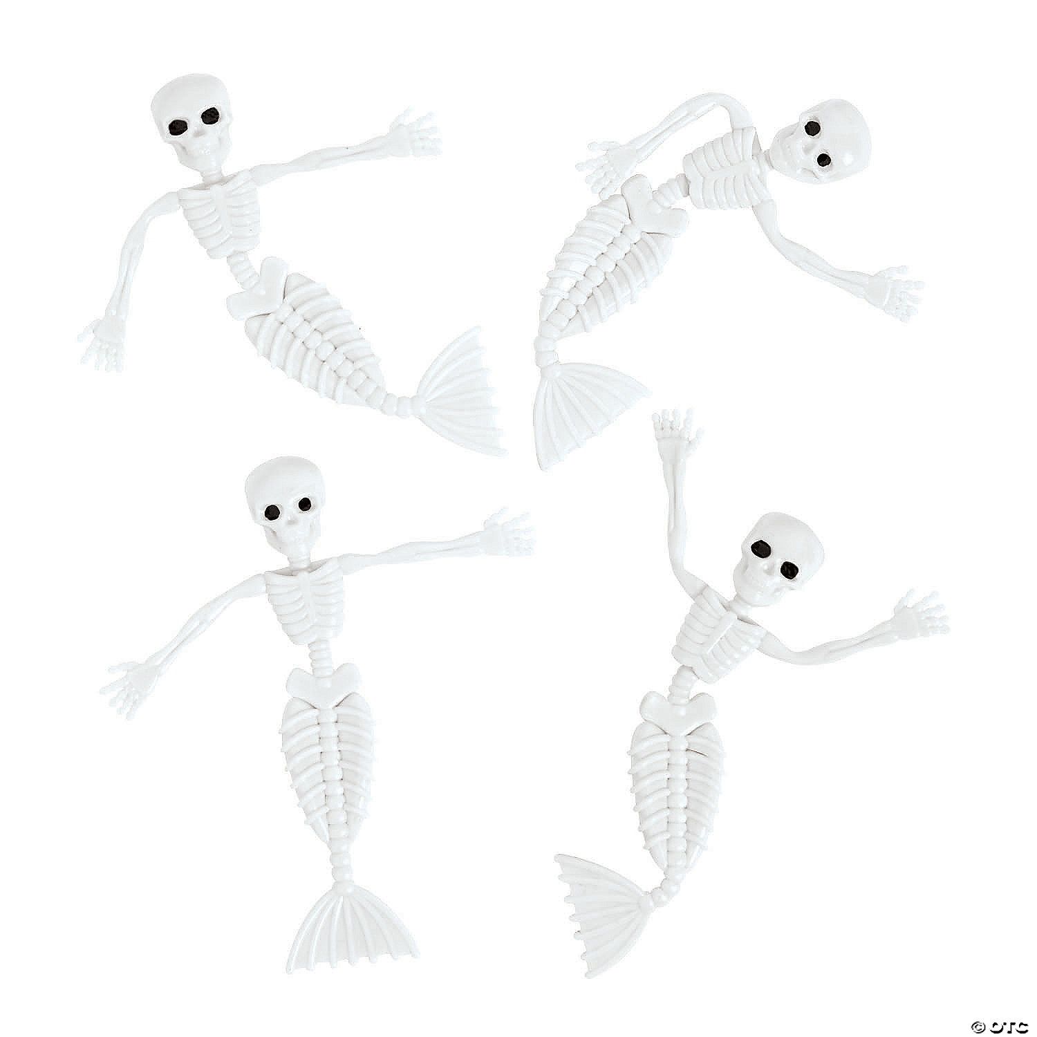 Skeleton Mermaid Bendables