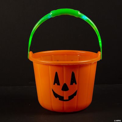 Light Up Halloween Bucket