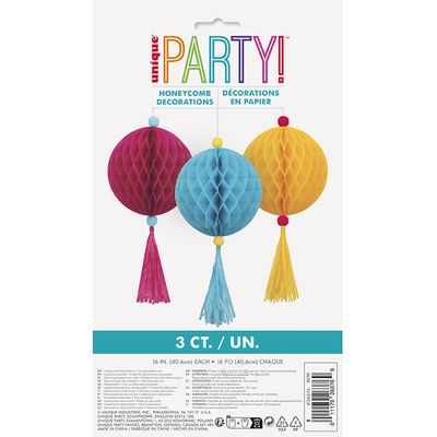 Honeycomb Ball 16" Set 3ct